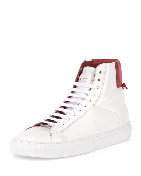 givenchy doctor white|givenchy white high top sneakers.